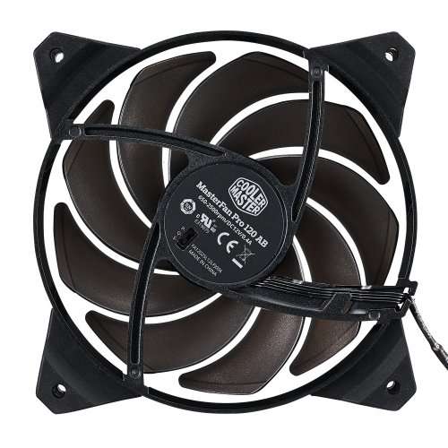 Cooler Master MasterFan Pro 120 Air Balance- 120mm Hybrid Black Case Fan, Computer Cases CPU Coolers