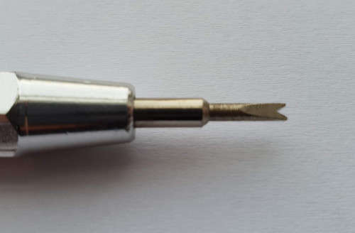 Spring Bar Tool Silver for watch strap replacement