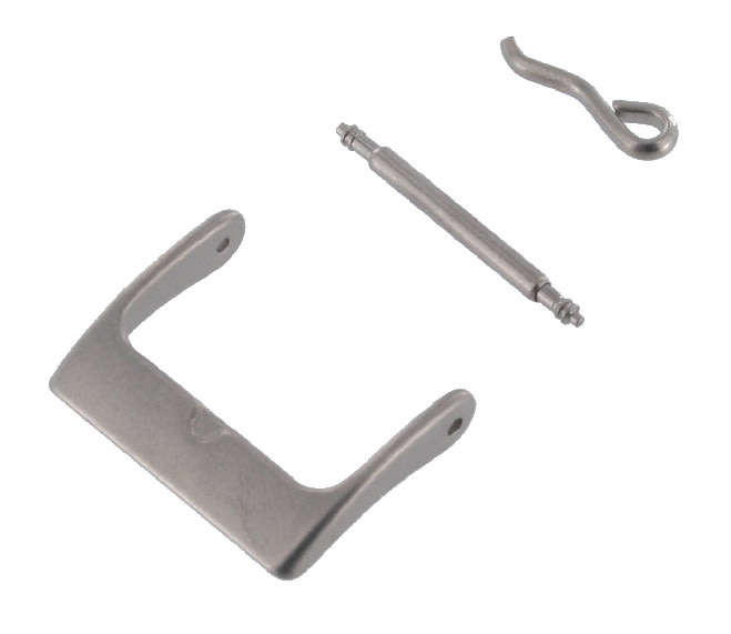 20mm Watch Buckle Brushed Stainless Steel - WB100