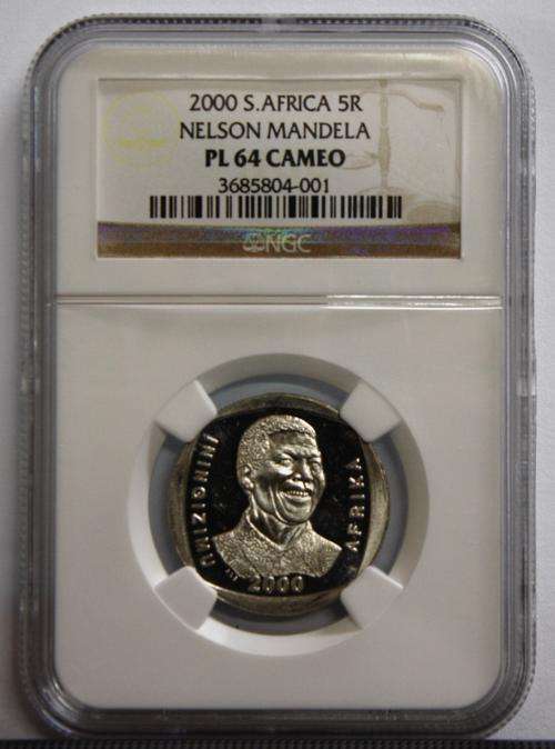 PL64 Cameo Nelson Mandela R5