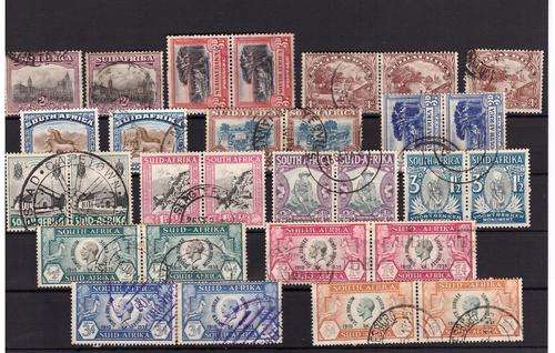 Used SA Union mixed lot including complete Silver Jubilee set. Huge catalogue value!!!