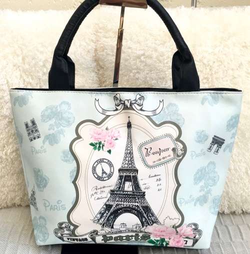 **LAST ONE**Stunning Glamour PARIS ladies PU leather handbag in teal. Great Accessory! Hot Trend