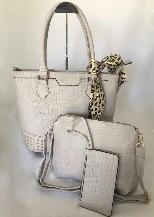 *ONLY ONE*High quality Stylish Designer 3 piece Ladies PU Leather HandBag-Super soft and Luxurious!