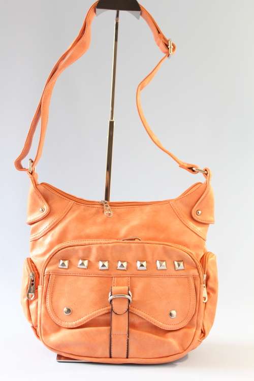 Elegant Spacious Ladies Casual HandBag in Peach- Trendy accessory
