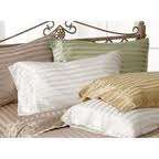 Luxury SATEEN STRIPE fine woven satin sheets in BROWN.Brings the comfort and style to your bed!