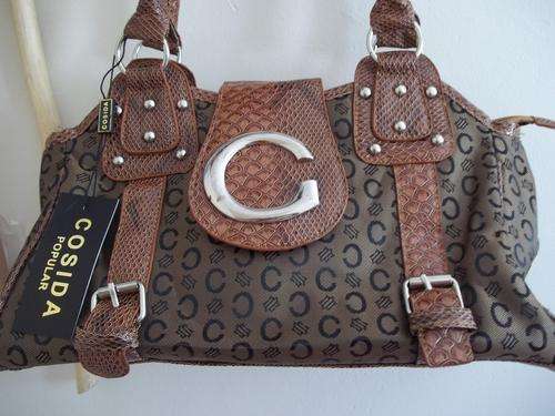 LOVELY designer style Ladies handbag in a BROWN. GREAT QUALITY. GREAT BUY!!