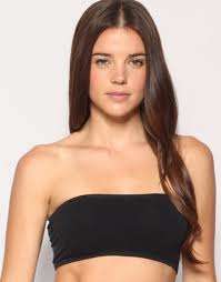 New SEAMLESS BANDEAU BRA.-WHITE. -Transform your figure & wear what you want!