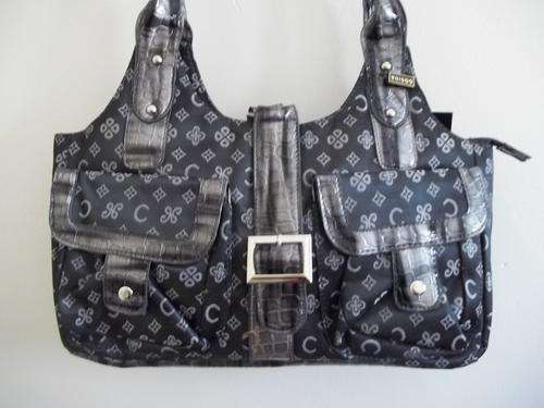 LOVELY designer style Ladies handbag in a GREY. GREAT QUALITY. GREAT BUY!!