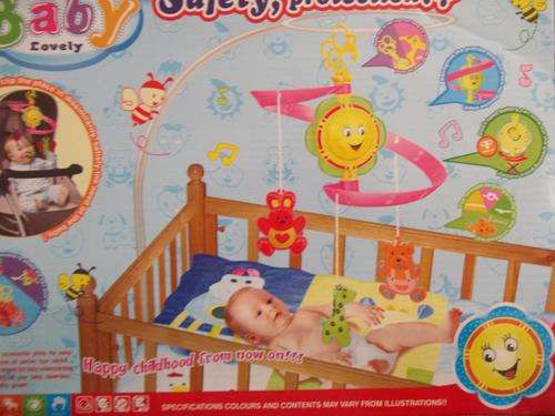 NEW Baby musical MOBILE. Use in Baby's COT or PREM. Great stimulation and fun for Baby!