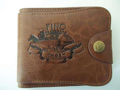 EXCLUSIVE MENS LEATHER WALLET IN TAN, MANY COMPARTMENTS, CARD HOLDERS!