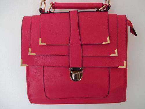 STUNNING Leather EXECUTIVE STYLE ladies HANDBAG in PINK, will UPLIFT any outfit! Agreat BUY!