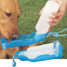 Pet feeding WATER BOTTLE- Great for hiking, jogging, traveling- Keeps your pet HYDRATED!