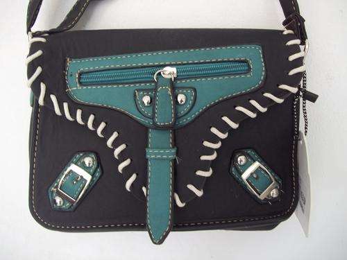 Colorful Designer style handbag in BLACK, BRIGHTEN UP THIS WINTER with this GORGEOUS BAG!