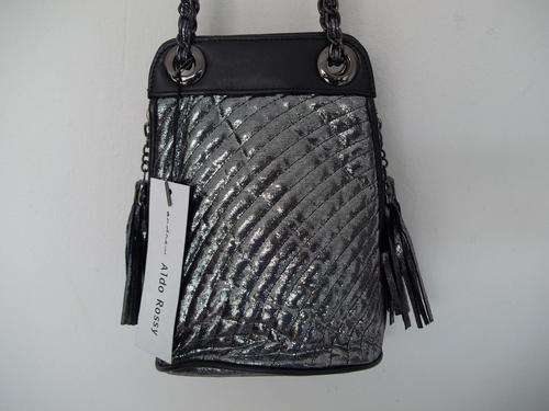 AUTHENTIC *ALDO ROSSI*From italy* DESIGNER EVENING BAG BLACK-Exceptional Quality-SIMPLY GORGEOUS!!