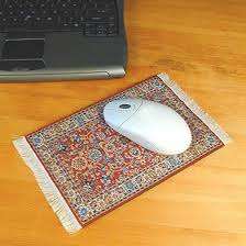 Woven Rug Mouse Pad- Persian Design- Stunning!!