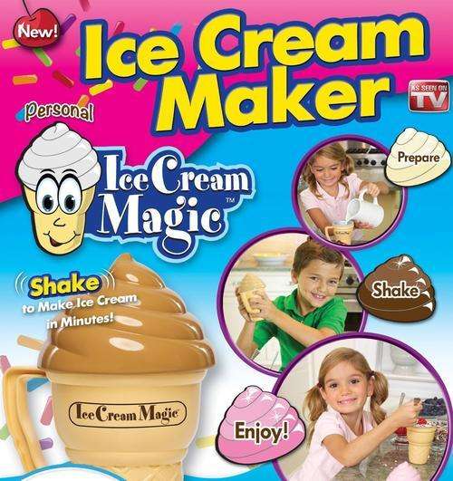 ICE CREAM MAGIC-Let the kids make there very own ice cream. They will be thrilled!