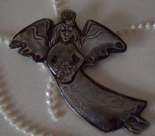 Fairy Angel Pewter Fridge Magnet
