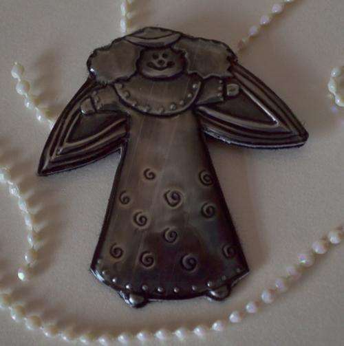 Angel Pewter Fridge Magnet