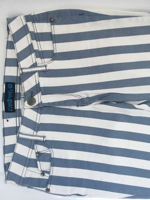 REDBAT Striped Skinny Jeans - Size 10
