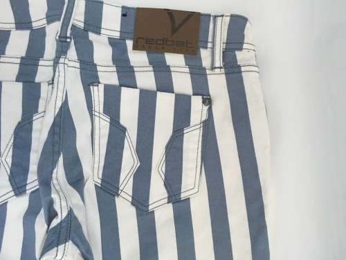 REDBAT Striped Skinny Jeans - Size 10