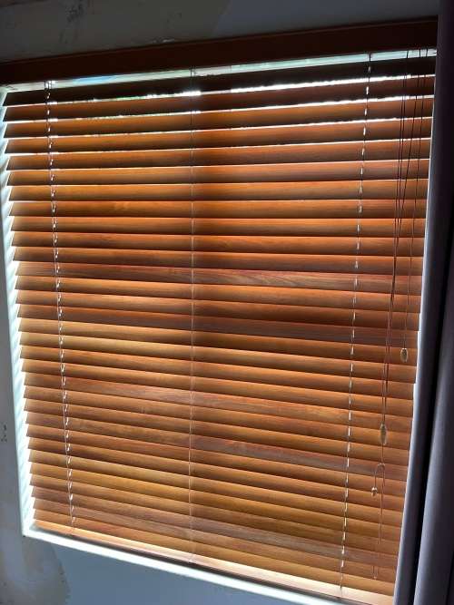 Wooden blind - W 1170 mm x D 1470mm