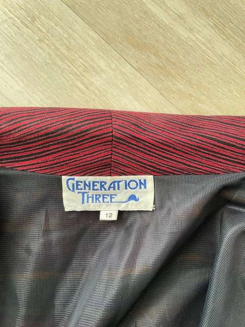 Ladies Vintage multicolour Jacket - size 12