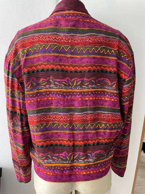 Ladies Vintage multicolour Jacket - size 12