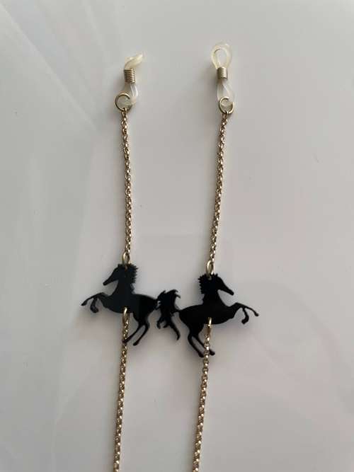 ASOS glasses chain with cute unicorn cutout