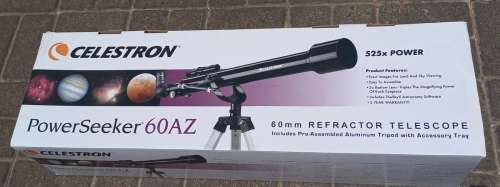 CELESTRON PowerSeeker60AZ - 60mm REFRACTOR TELESCOPE