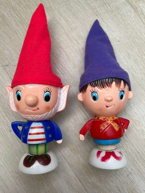 *Rare find* vintage Noddy and Big ears egg cup set