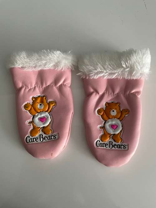 Vintage from the 80s Care Bear mittens for toddlers