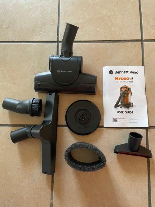 Bennet Read Hydro 15 wet and dry attachments