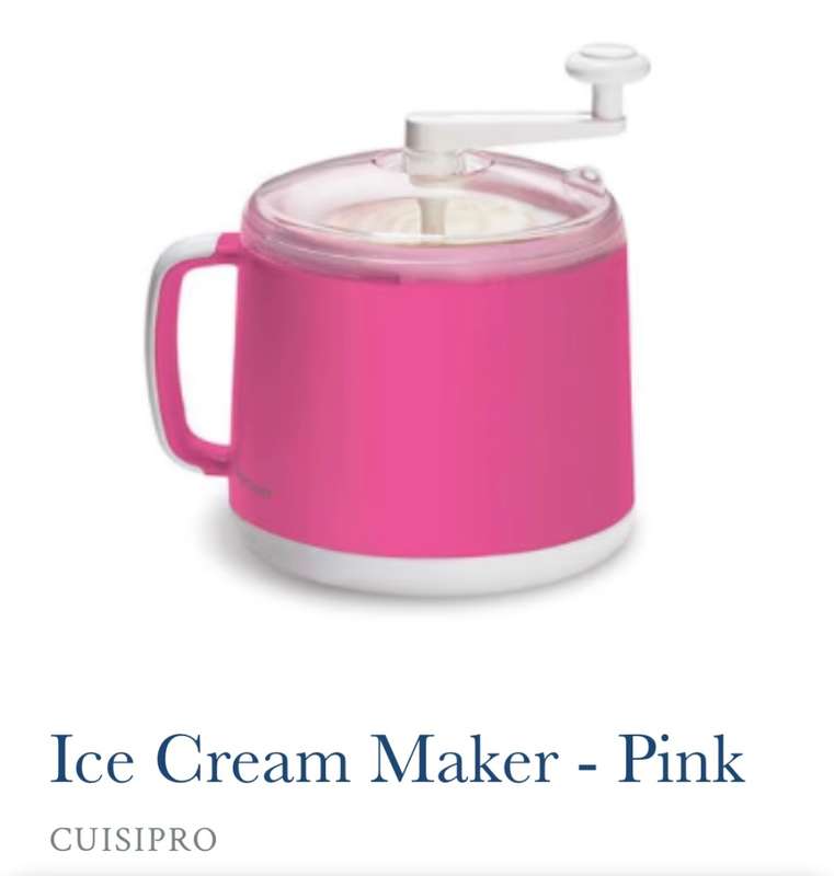 CUISIPRO Ice Cream Maker - Pink