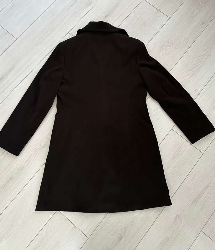 Ladies Woolworths Black coat Size 14