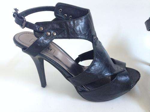 Black High Heel Sandal - SIZE 7