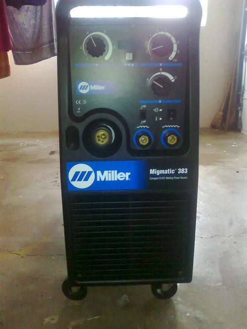 Miller Mig Welder 383A (3 Phase)