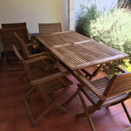 Outdoor patio set
