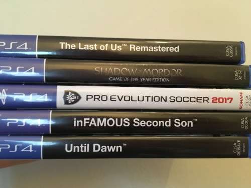 PS4 5-game pack