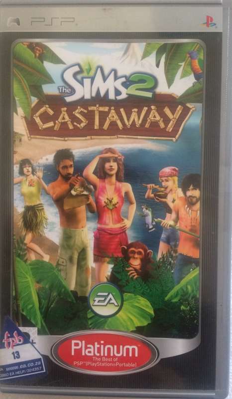 PSP Sims 2 Castaway