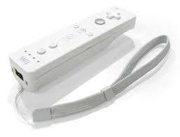 Wii - Wireless Remote Controller with wrist strap - White