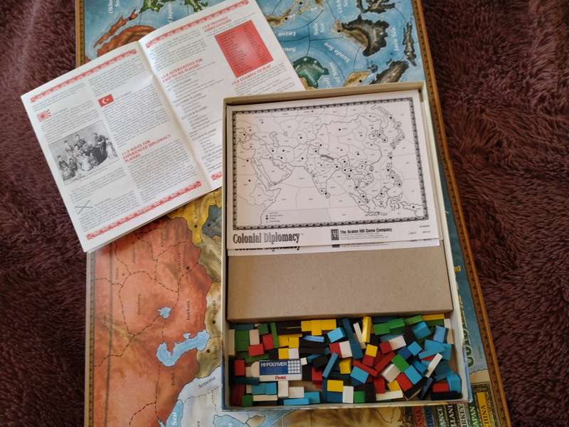 Colonial Diplomacy board game