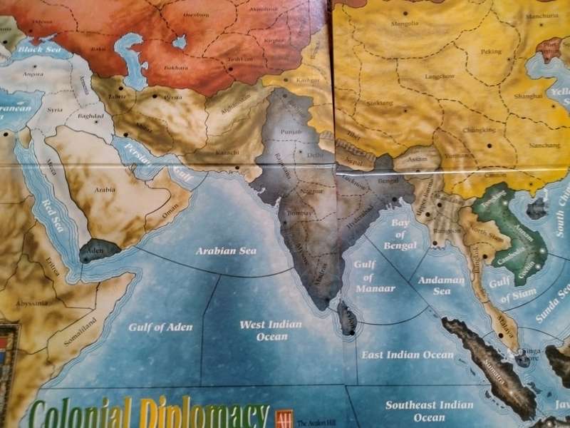 Colonial Diplomacy board game