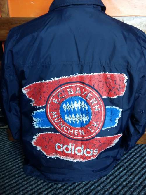 Vintage Adidas Football fan jacket