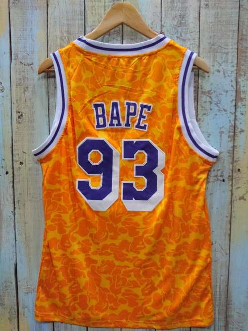 Lakers Bape & Nba Collaboration Jersey