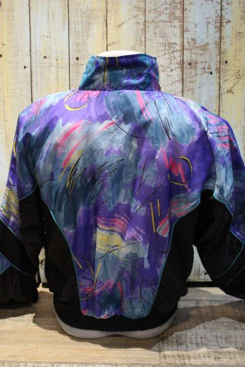 Vintage Reebok Color block jacket