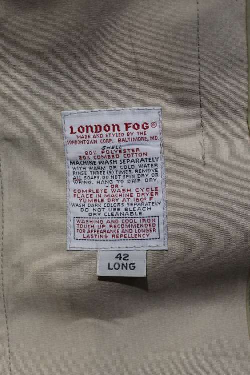 Vintage 80's London Fog Coat