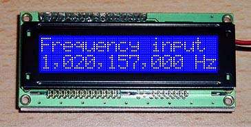 Frequency Counter 2.5 GHz (to buildt yourself)