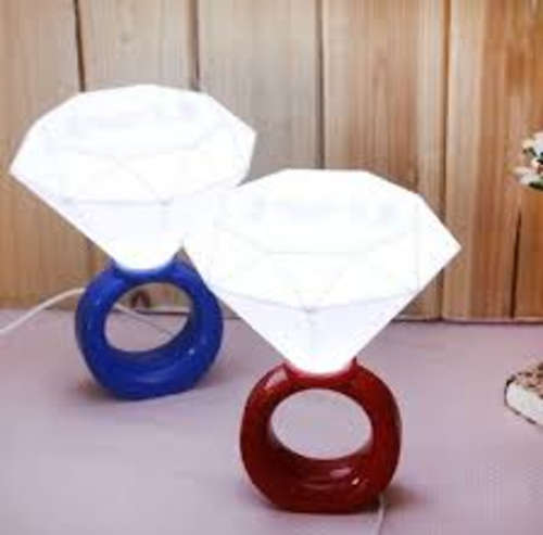 GREAT FOR VALENTINESÃÂÃÂ RING SHAPED LAMPS (Set of two)