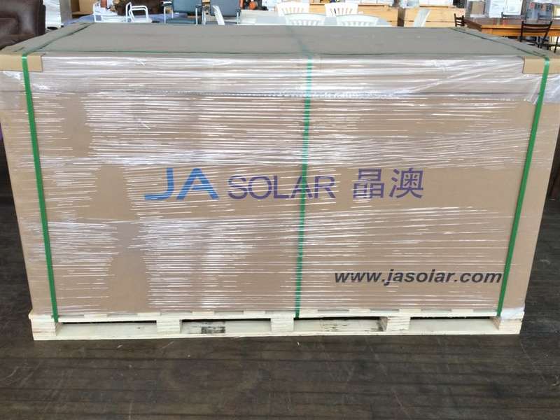 The JA 550W solar panel