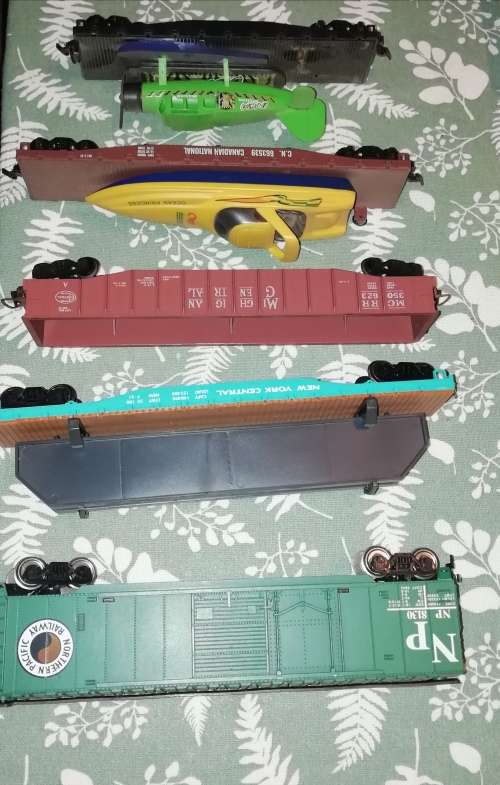 Mixed Freight HO Wagons